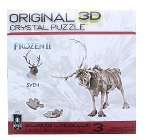 Disney Bepuzzled 3d Crystal Puzzle 72 Pcs Frozen II - Sven The Reindeer C17